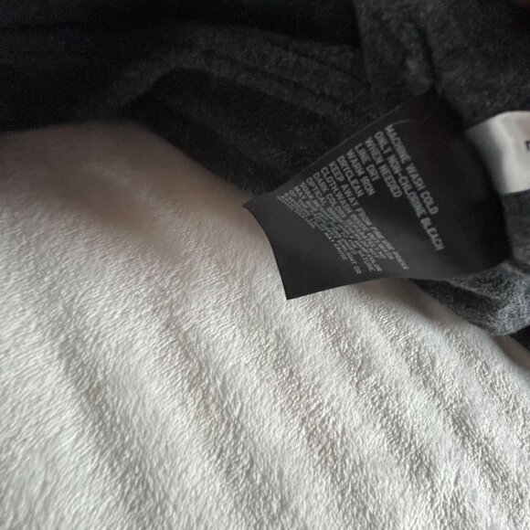 Uniqlo Womens Gray Check Button-Up Shirt Jacket Medium Long Sleeve Pocket Casual - Picture 5 of 8